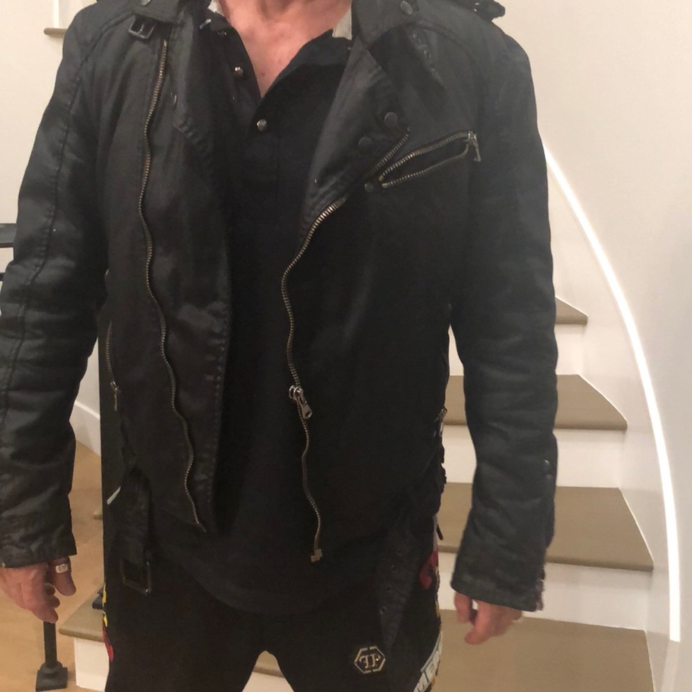 Man denim jacket